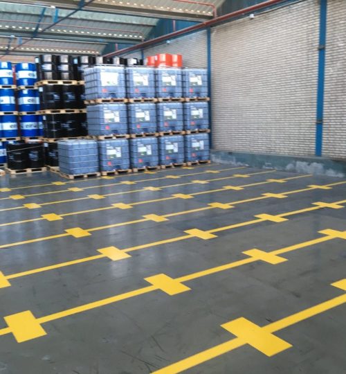 MARCAJE PARA LA SEÑALIZACIÓN DE PALETS EN ALMACEN TOTAL DE VALDEMORO