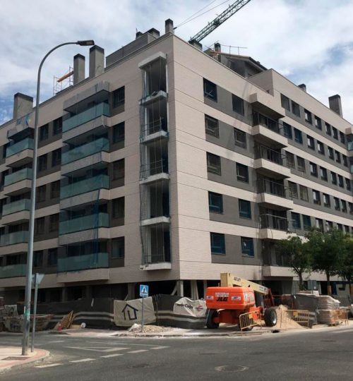 Obra de 53 viviendas en Torrejón de Ardoz (Madrid)